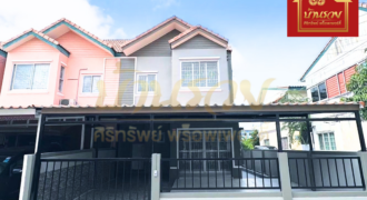 ทาวน์เฮ้าส์ 2 ชั้น หมู่บ้าน มัณฑิรา ตำหรุ-บางพลี บ้านรีโนเวทใหม่ทั้งหลัง ใกล้บิ๊กซีบางพลี พร้อมเข้าอยู่