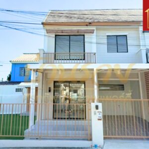🏠 ทาวน์เฮ้าส์ 2 ชั้น #หลังริม หมู่บ้านพฤกษา58/1 ซอยลาดกระบัง 54 ใกล้สนามบินสุวรรณภูมิ รีโนเวทใหม่พร้อมเข้าอยู่