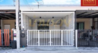 ทาวน์เฮ้าส์ 1 ชั้น หมู่บ้านเพชรลดา 3 แพรกษา-เทพารักษ์ ใกล้นิคมอุตสาหกรรมบางปู บ้านรีโนเวทใหม่