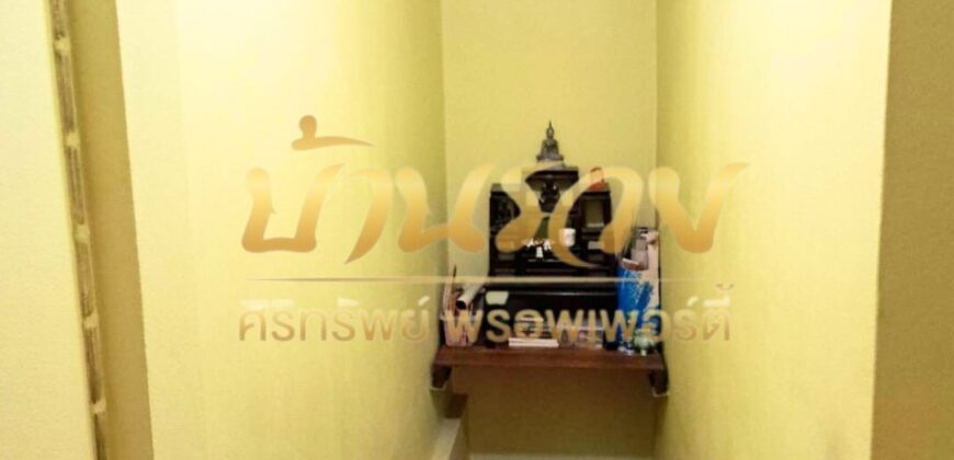 ทาวน์เฮ้าส์ 2 ชั้น #หลังริม หมู่บ้านเมฆฟ้าวิลล์ ซอยเทศบาลบางปู 58 บ้านรีโนเวทเปลี่ยนวัสดุใหม่ ใกล้รถไฟฟ้า BTS สถานีเคหะ