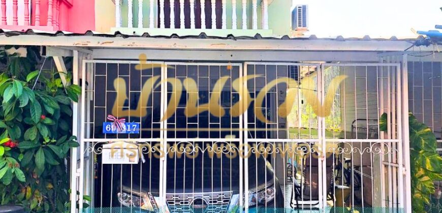 ทาวน์เฮ้าส์ 2 ชั้น #หลังริม หมู่บ้านเมฆฟ้าวิลล์ ซอยเทศบาลบางปู 58 บ้านรีโนเวทเปลี่ยนวัสดุใหม่ ใกล้รถไฟฟ้า BTS สถานีเคหะ