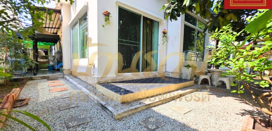 บ้านเดี่ยว 2 ชั้น (#หลังมุม) ม.เดอะทรัสต์ ศรีนครินทร์-แพรกษา The Trust Srinakarin-Praeksa บนทำเลติดถนนใหญ่แพรกษา ใกล้ BTS สถานีแพรกษา ใกล้โรงเรียนสารสาสน์ – นิคมบางปู