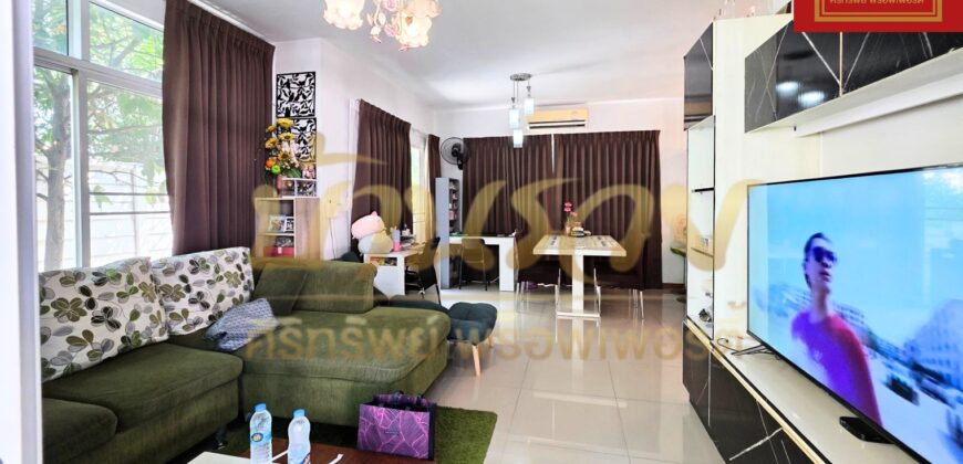 บ้านเดี่ยว 2 ชั้น (#หลังมุม) ม.เดอะทรัสต์ ศรีนครินทร์-แพรกษา The Trust Srinakarin-Praeksa บนทำเลติดถนนใหญ่แพรกษา ใกล้ BTS สถานีแพรกษา ใกล้โรงเรียนสารสาสน์ – นิคมบางปู