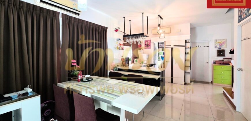 บ้านเดี่ยว 2 ชั้น (#หลังมุม) ม.เดอะทรัสต์ ศรีนครินทร์-แพรกษา The Trust Srinakarin-Praeksa บนทำเลติดถนนใหญ่แพรกษา ใกล้ BTS สถานีแพรกษา ใกล้โรงเรียนสารสาสน์ – นิคมบางปู