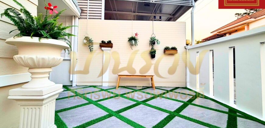 บ้านเดี่ยว 2 ชั้น หมู่บ้าน ลลิล ศรีนครินทร์-เทพารักษ์ (Baan Lalin In the park Srinakarin – Teparak) #ทำเลใกล้สวนสาธารณะ ซอยมังกร บ้านรีโนเวทใหม่ทั้งหลัง ใกล้ทางด่วนกาญจนาฯ พร้อมเข้าอยู่
