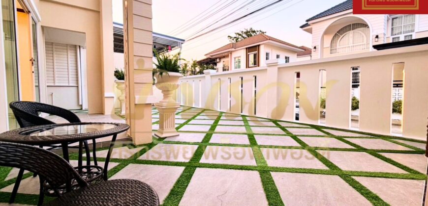 บ้านเดี่ยว 2 ชั้น หมู่บ้าน ลลิล ศรีนครินทร์-เทพารักษ์ (Baan Lalin In the park Srinakarin – Teparak) #ทำเลใกล้สวนสาธารณะ ซอยมังกร บ้านรีโนเวทใหม่ทั้งหลัง ใกล้ทางด่วนกาญจนาฯ พร้อมเข้าอยู่