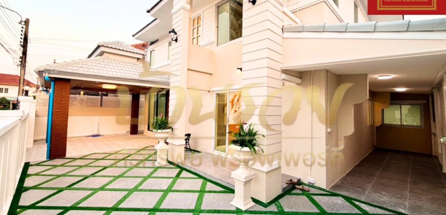 บ้านเดี่ยว 2 ชั้น หมู่บ้าน ลลิล ศรีนครินทร์-เทพารักษ์ (Baan Lalin In the park Srinakarin – Teparak) #ทำเลใกล้สวนสาธารณะ ซอยมังกร บ้านรีโนเวทใหม่ทั้งหลัง ใกล้ทางด่วนกาญจนาฯ พร้อมเข้าอยู่