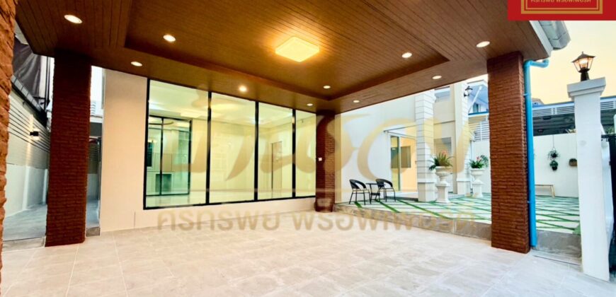 บ้านเดี่ยว 2 ชั้น หมู่บ้าน ลลิล ศรีนครินทร์-เทพารักษ์ (Baan Lalin In the park Srinakarin – Teparak) #ทำเลใกล้สวนสาธารณะ ซอยมังกร บ้านรีโนเวทใหม่ทั้งหลัง ใกล้ทางด่วนกาญจนาฯ พร้อมเข้าอยู่