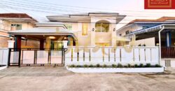 บ้านเดี่ยว 2 ชั้น หมู่บ้าน ลลิล ศรีนครินทร์-เทพารักษ์ (Baan Lalin In the park Srinakarin – Teparak) #ทำเลใกล้สวนสาธารณะ ซอยมังกร บ้านรีโนเวทใหม่ทั้งหลัง ใกล้ทางด่วนกาญจนาฯ พร้อมเข้าอยู่