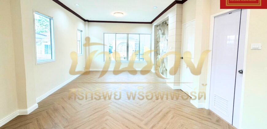 บ้านเดี่ยว 2 ชั้น หมู่บ้าน ลลิล ศรีนครินทร์-เทพารักษ์ (Baan Lalin In the park Srinakarin – Teparak) #ทำเลใกล้สวนสาธารณะ ซอยมังกร บ้านรีโนเวทใหม่ทั้งหลัง ใกล้ทางด่วนกาญจนาฯ พร้อมเข้าอยู่