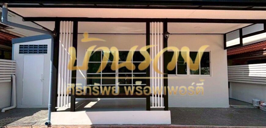 บ้านเดี่ยว 2 ชั้น #พื้นที่เยอะมาก หมู่บ้านเสรี ทิพมาศ บางนา-บางบ่อ ใกล้ทางด่วนพิเศษบูรพาวิถี บ้านรีโนเวทพร้อมเข้าอยู่