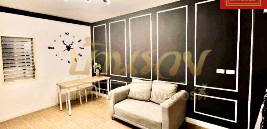 ห้องเอื้ออาทร สุขสวัสดิ์ (หมอบาง) #ห้องริม ตกแต่งรีโนเวทใหม่ พร้อมเข้าอยู่