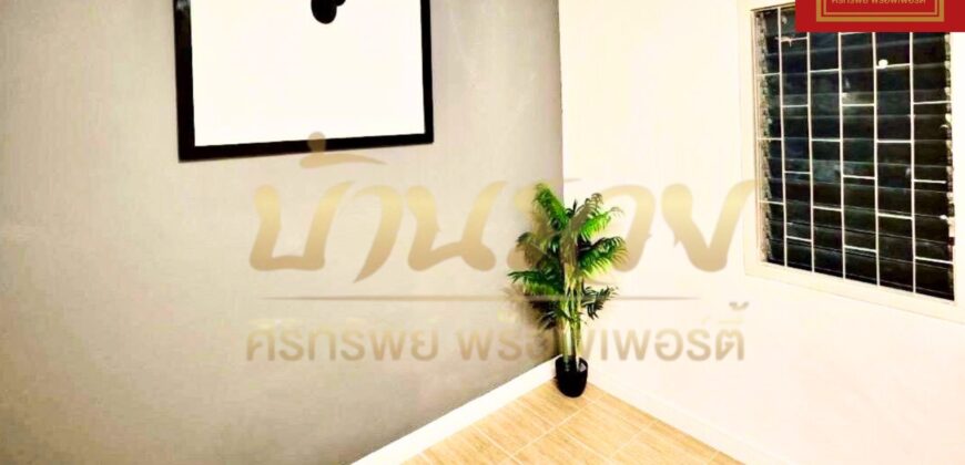 ห้องเอื้ออาทร สุขสวัสดิ์ (หมอบาง) #ห้องริม ตกแต่งรีโนเวทใหม่ พร้อมเข้าอยู่