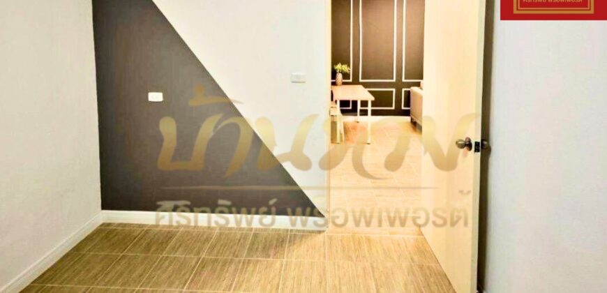 ห้องเอื้ออาทร สุขสวัสดิ์ (หมอบาง) #ห้องริม ตกแต่งรีโนเวทใหม่ พร้อมเข้าอยู่