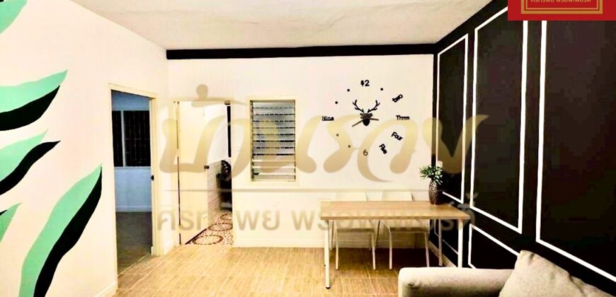 ห้องเอื้ออาทร สุขสวัสดิ์ (หมอบาง) #ห้องริม ตกแต่งรีโนเวทใหม่ พร้อมเข้าอยู่