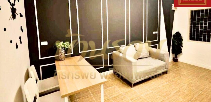 ห้องเอื้ออาทร สุขสวัสดิ์ (หมอบาง) #ห้องริม ตกแต่งรีโนเวทใหม่ พร้อมเข้าอยู่