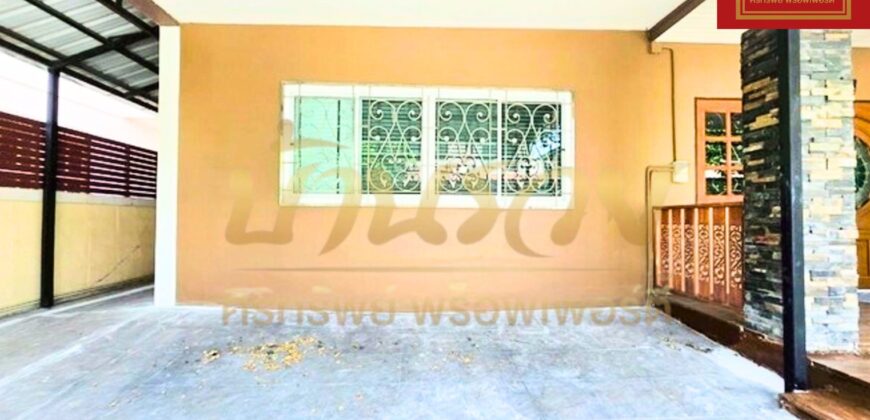 บ้านเดี่ยว 2 ชั้น หมู่บ้าน #ถนนเมน หมู่บ้าน เฟื่องฟ้า 10 ซอยมังกร-แพรกษา ใกล้จุดขึ้น-ลงทางด่วนกาญจนาฯ พร้อมเข้าอยู่