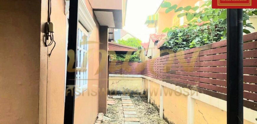 บ้านเดี่ยว 2 ชั้น หมู่บ้าน #ถนนเมน หมู่บ้าน เฟื่องฟ้า 10 ซอยมังกร-แพรกษา ใกล้จุดขึ้น-ลงทางด่วนกาญจนาฯ พร้อมเข้าอยู่