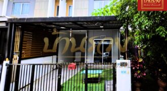 ทาวน์เฮ้าส์ 2 ชั้น #หลังมุม หมู่บ้านพฤกษา 136 แพรกษา–สุขุมวิท ทำเลดี ใกล้จุดขึ้น-ลงทางด่วนกาญจนา พร้อมเข้าอยู่