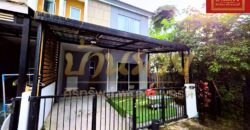 ทาวน์เฮ้าส์ 2 ชั้น #หลังมุม หมู่บ้านพฤกษา 136 แพรกษา–สุขุมวิท ทำเลดี ใกล้จุดขึ้น-ลงทางด่วนกาญจนา พร้อมเข้าอยู่