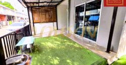 ทาวน์เฮ้าส์ 2 ชั้น #หลังมุม หมู่บ้านพฤกษา 136 แพรกษา–สุขุมวิท ทำเลดี ใกล้จุดขึ้น-ลงทางด่วนกาญจนา พร้อมเข้าอยู่