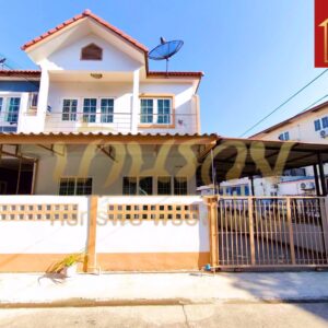 🏠 ทาวน์เฮ้าส์ 2 ชั้น หมู่บ้านเฟื่องฟ้า 11 เฟส 8 #หลังมุม ซอยมังกร-เทพารักษ์ ใกล้จุดขึ้น-ลงทางด่วนกาญจนา ตกแต่งใหม่พร้อมเข้าอยู่อาศัย