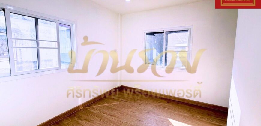 ทาวน์เฮ้าส์ 2 ชั้น #หลังริม หมู่บ้าน จิระภา 2 แพรกษาใหม่ ใกล้นิคมอุตสาหกรรมบางปู รีโนเวทใหม่ทั้งหลัง พร้อมเข้าอยู่อาศัย