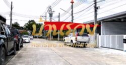 ทาวน์เฮ้าส์ 1 ชั้น หมู่บ้าน เพชรลดา 2 แพรกษา-เทพารักษ์ ใกล้นิคมอุตสาหกรรมบางปู บ้านรีโนเวทใหม่ พร้อมเข้าอยู่