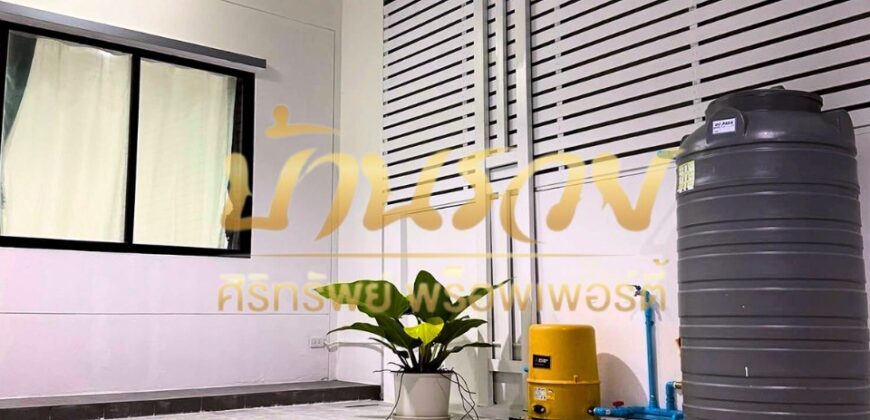 ทาวน์เฮ้าส์ 1 ชั้น หมู่บ้าน เพชรลดา 2 แพรกษา-เทพารักษ์ ใกล้นิคมอุตสาหกรรมบางปู บ้านรีโนเวทใหม่ พร้อมเข้าอยู่