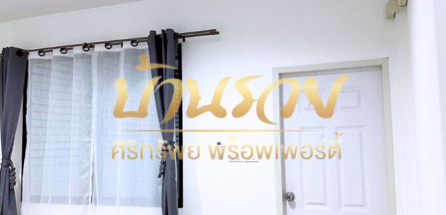 ทาวน์เฮ้าส์ 1 ชั้น หมู่บ้าน เพชรลดา 2 แพรกษา-เทพารักษ์ ใกล้นิคมอุตสาหกรรมบางปู บ้านรีโนเวทใหม่ พร้อมเข้าอยู่