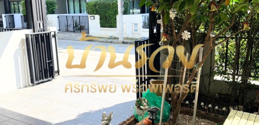 #ให้เช่าบ้าน ทาวน์เฮ้าส์ 2 ชั้น หมู่บ้านอารียา บางนา ใกล้เมกา บางนา และทางด่วนบูรพาวิถี