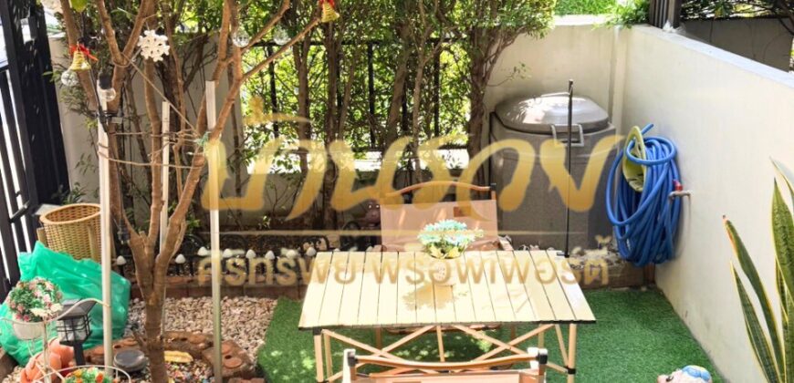 #ให้เช่าบ้าน ทาวน์เฮ้าส์ 2 ชั้น หมู่บ้านอารียา บางนา ใกล้เมกา บางนา และทางด่วนบูรพาวิถี