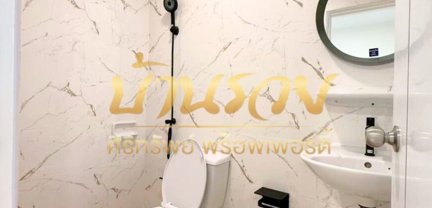 ทาวน์เฮ้าส์ 2 ชั้น หมู่บ้าน พฤกษา 28/1 นิคมบางปู ถนนแพรกษา บ้านรีโนเวทเปลี่ยนวัสดุใหม่ พร้อมเข้าอยู่