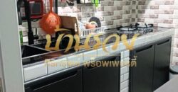ทาวน์เฮ้าส์ 1 ชั้น หมู่บ้านบางปูวิลล่า ซอยโนรี ใกล้สถานีรถไฟฟ้าสายสีเขียว ของแถมเพียบ พร้อมเข้าอยู่