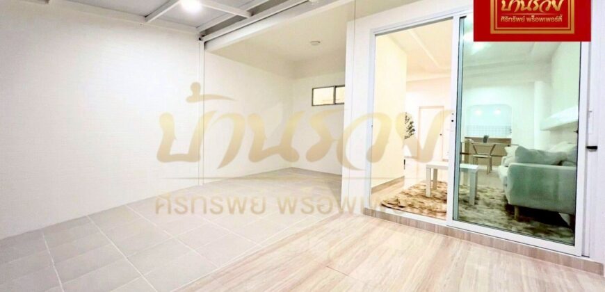 ทาวน์เฮ้าส์ 2 ชั้น หมู่บ้าน พฤกษา 47/2 ใกล้ทางด่วนกาญจนา บางนา-พระราม 2 บ้านรีโนเวทใหม่ พร้อมเข้าอยู่