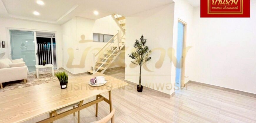 ทาวน์เฮ้าส์ 2 ชั้น หมู่บ้าน พฤกษา 47/2 ใกล้ทางด่วนกาญจนา บางนา-พระราม 2 บ้านรีโนเวทใหม่ พร้อมเข้าอยู่