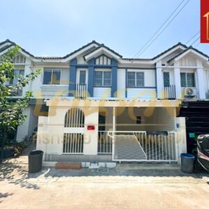 🏠 ทาวน์เฮ้าส์ 2 ชั้น หมู่บ้าน พฤกษา 62 หนามแดง – บางพลี-เทพารักษ์ ใกล้แหล่งอำนวยความสะดวก บ้านรีโนเวทใหม่พร้อมเข้าอยู่