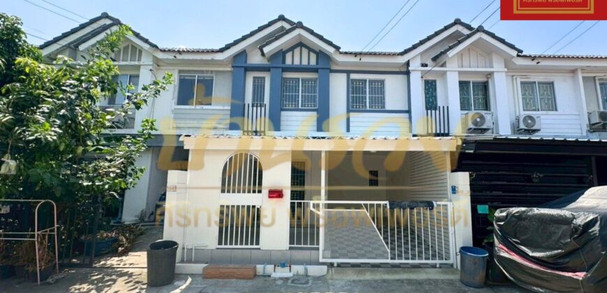 ทาวน์เฮ้าส์ 2 ชั้น หมู่บ้าน พฤกษา 62 หนามแดง – บางพลี-เทพารักษ์ ใกล้แหล่งอำนวยความสะดวก บ้านรีโนเวทใหม่พร้อมเข้าอยู่