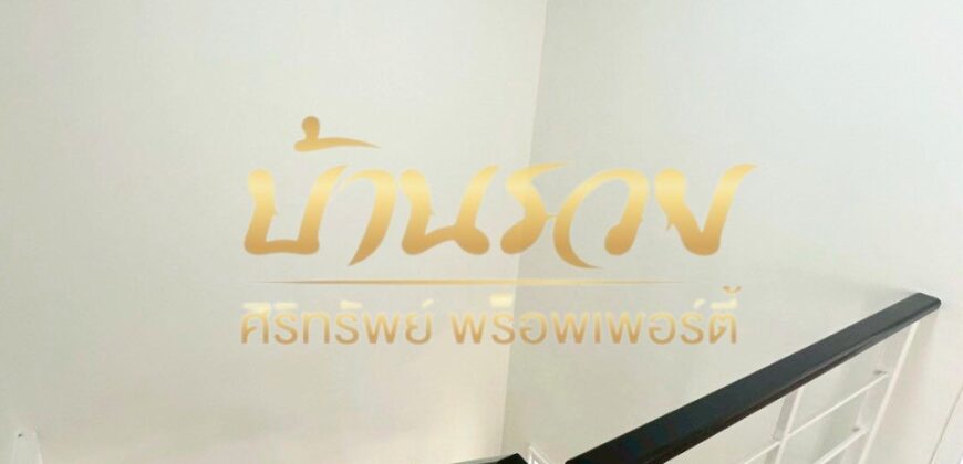 ทาวน์เฮ้าส์ 2 ชั้น หมู่บ้าน พฤกษา 62 หนามแดง – บางพลี-เทพารักษ์ ใกล้แหล่งอำนวยความสะดวก บ้านรีโนเวทใหม่พร้อมเข้าอยู่