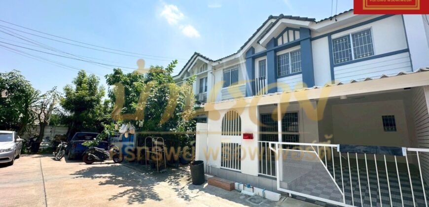 ทาวน์เฮ้าส์ 2 ชั้น หมู่บ้าน พฤกษา 62 หนามแดง – บางพลี-เทพารักษ์ ใกล้แหล่งอำนวยความสะดวก บ้านรีโนเวทใหม่พร้อมเข้าอยู่