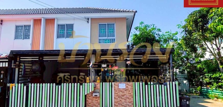 ทาวน์เฮ้าส์ 2 ชั้น #หลังริม หมู่บ้านพฤกษา 106/1 ถนนบางพลี – ตำหรุ รีโนเวทใหม่ ใกล้นิคมอุตสาหกรรมบางปู พร้อมเข้าอยู่