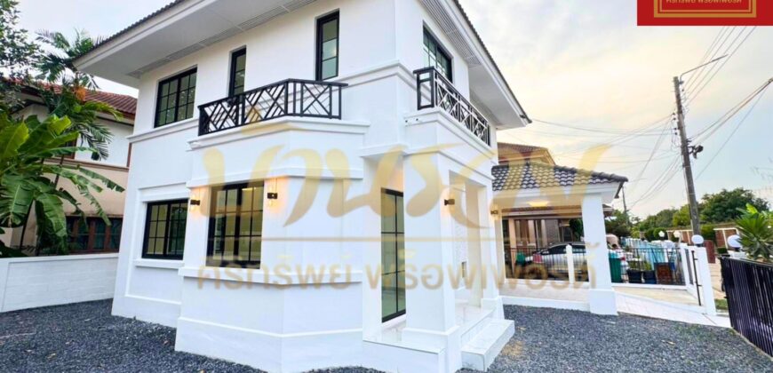 บ้านเดี่ยว Land & Houses ใกล้เมกาบางนา #หมู่บ้านมัณฑนา2 ศรีนครินทร์ บ้านรีโนเวทใหม่ทั้งหลัง ใกล้ทางด่วนกาญจนาฯ พร้อมเข้าอยู่