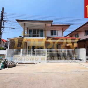 🏠 บ้านแฝด 2 ชั้น #หลังมุมติดสวนสาธารณะ หมู่บ้านทัศรินทร์ ซอยมังกร-เทพารักษ์ ใกล้จุดขึ้น-ลงทางด่วนกาญจนา บ้านรีโนเวทใหม่