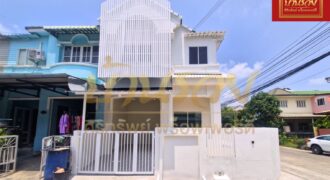 ทาวน์เฮ้าส์ 2 ชั้น #หลังมุม หมู่บ้าน ลัลลี่วิลล์ 1 ซอยมังกร – เทพารักษ์ บ้านรีโนเวทใหม่ทั้งหลัง ใกล้ทางด่วนกาญจนาภิเษก พร้อมเข้าอยู่