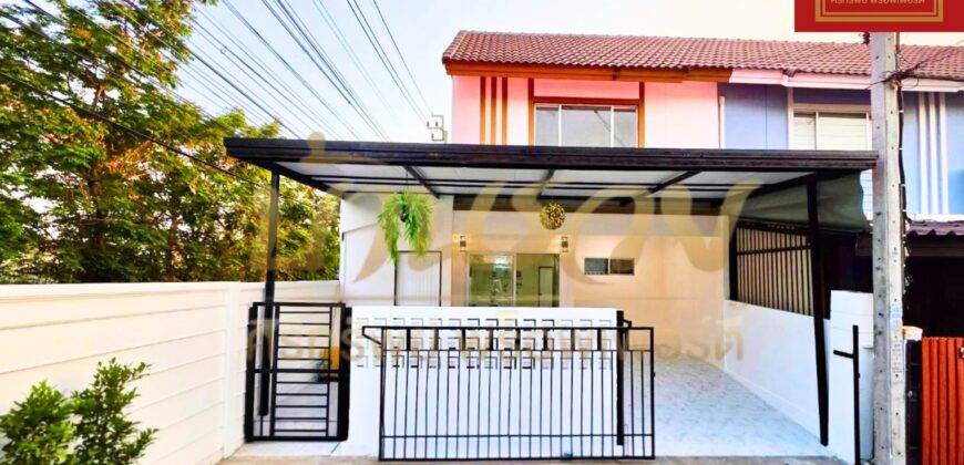 ทาวน์เฮ้าส์ 2 ชั้น #หลังมุมในเงียบ หมู่บ้านพฤกษา 47/2 ศรีนครินทร์-เทพารักษ์ ใกล้สถานีรถไฟฟ้า รีโนเวทใหม่ทั้งหลังพร้อมเข้าอยู่