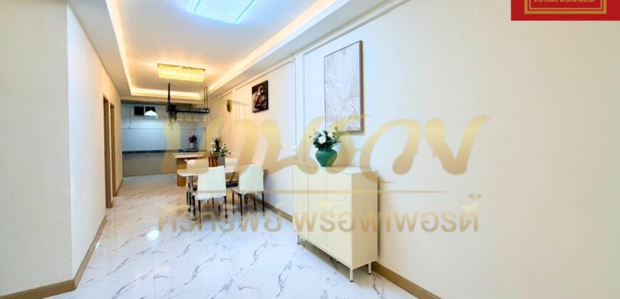 บ้านแฝด 1 ชั้น #ถนนเมน หมู่บ้านเด่นชัย บางเมือง-ศรีนครินทร์ ใกล้ BTS รถไฟฟ้าทิพวัล ทางด่วนกาญจนาฯ บ้านรีโนเวทใหม่ทั้งหลัง