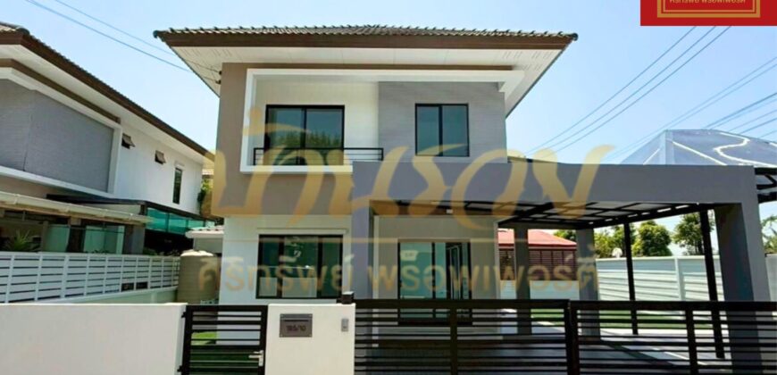 บ้านเดี่ยว 2 ชั้น หมู่บ้านอารียา โคโม่ บางนา Areeya Como Bangna – Wongwaen ใกล้เมกา บางนา ,ทางด่วนบูรพาวิถี และ สนามบินสุวรรณภูมิ