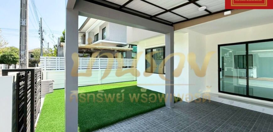 บ้านเดี่ยว 2 ชั้น หมู่บ้านอารียา โคโม่ บางนา Areeya Como Bangna – Wongwaen ใกล้เมกา บางนา ,ทางด่วนบูรพาวิถี และ สนามบินสุวรรณภูมิ