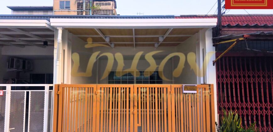 ทาวน์เฮ้าส์ 1 ชั้น #ต้นโครงการ หมู่บ้านเพชรงาม ซอยเทศบาลบางปู 60 (ซอยวัดอโศการาม) บ้านรีโนเวทเปลี่ยนวัสดุใหม่ ใกล้รถไฟฟ้า BTS สถานีเคหะ