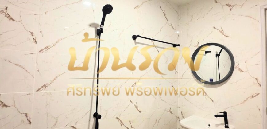 ทาวน์เฮ้าส์ 1 ชั้น #ต้นโครงการ หมู่บ้านเพชรงาม ซอยเทศบาลบางปู 60 (ซอยวัดอโศการาม) บ้านรีโนเวทเปลี่ยนวัสดุใหม่ ใกล้รถไฟฟ้า BTS สถานีเคหะ